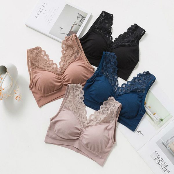 women bra thin seamless wire bralette solid color padded strap bra open back underwear bras for women gather, Red;black
women bra thin seamless wire bralette solid color padded strap bra open back underwear bras for women gather, Red;black