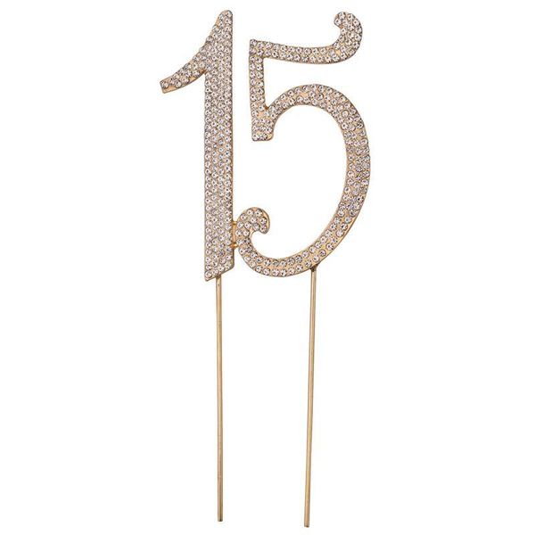 15 golden silver торт топпер кристалл стразы декоративные cupcake toppers для пятнадцатого дня рождения партии украшения
15 golden silver торт топпер кристалл стразы декоративные cupcake toppers для пятнадцатого дня рождения партии украшения