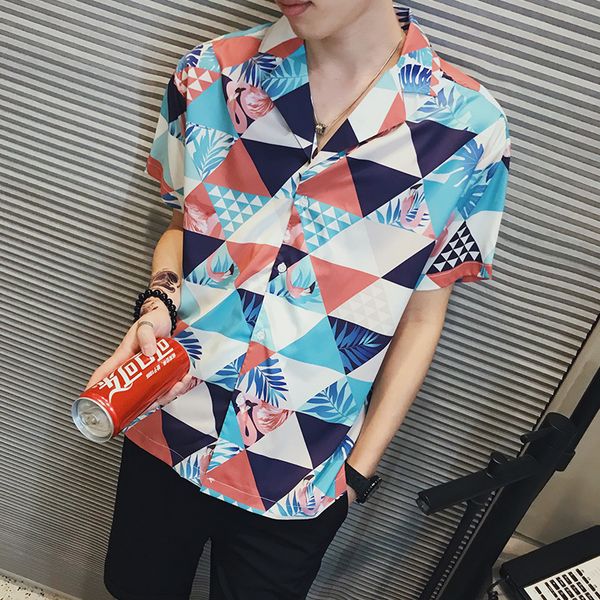 floral shirt short sleeve loose turn down collar beach shirts for men 2019 summer men shirt brand new mens casual blouse homme, White;black
floral shirt short sleeve loose turn down collar beach shirts for men 2019 summer men shirt brand new mens casual blouse homme, White;black