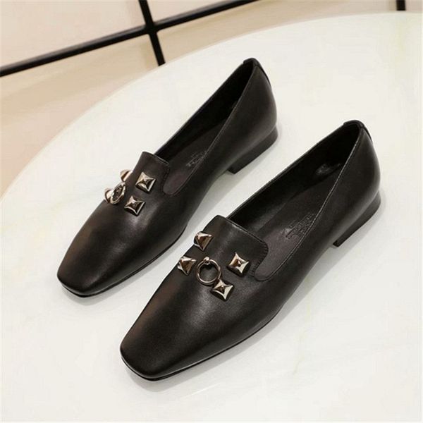 loafers women scarpe donna female shoes square toe ladies flats rivet chaussures femme metal decoration zapatos de mujer, Black
loafers women scarpe donna female shoes square toe ladies flats rivet chaussures femme metal decoration zapatos de mujer, Black