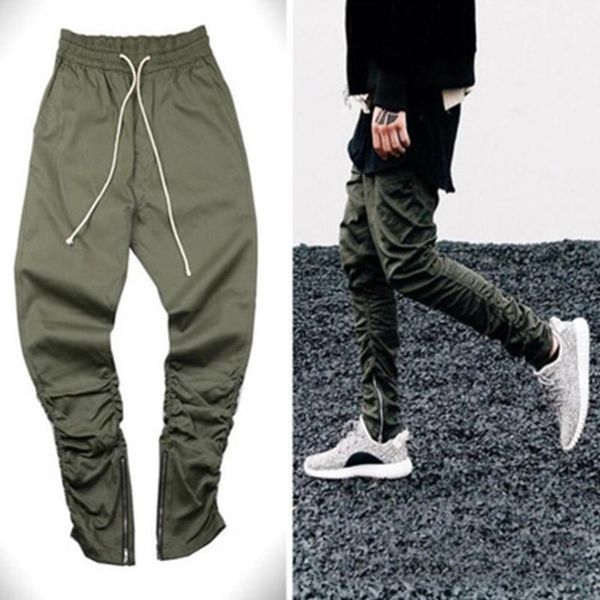 kanye west pants high street mens casual pants zipper spilt opening design drawstring pants skinny sweatpants for spring autumn elegant, Black
kanye west pants high street mens casual pants zipper spilt opening design drawstring pants skinny sweatpants for spring autumn elegant, Black
