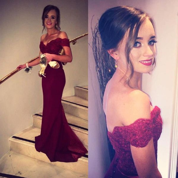 mermaid prom dresses off the shoulder lace appliques graduation dresses elegant special occasion dresses long junior evening gowns, Black
mermaid prom dresses off the shoulder lace appliques graduation dresses elegant special occasion dresses long junior evening gowns, Black