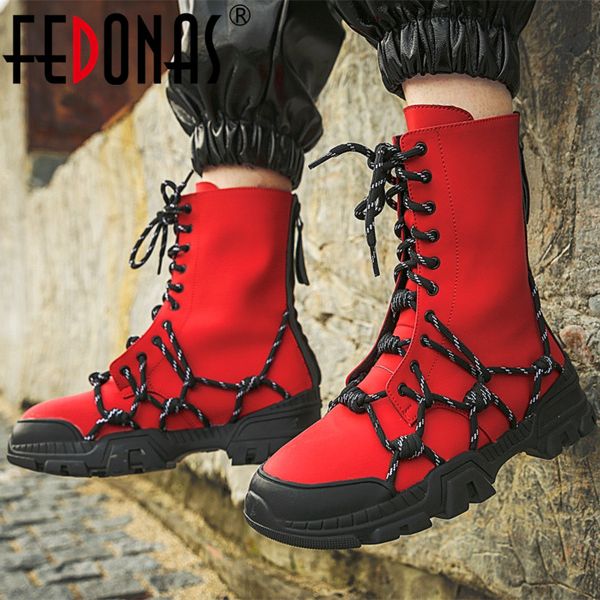 fedonas platform female boots autumn winter warm women genuine leather ankle boots fashion motorcycle party shoes woman, Black
fedonas platform female boots autumn winter warm women genuine leather ankle boots fashion motorcycle party shoes woman, Black