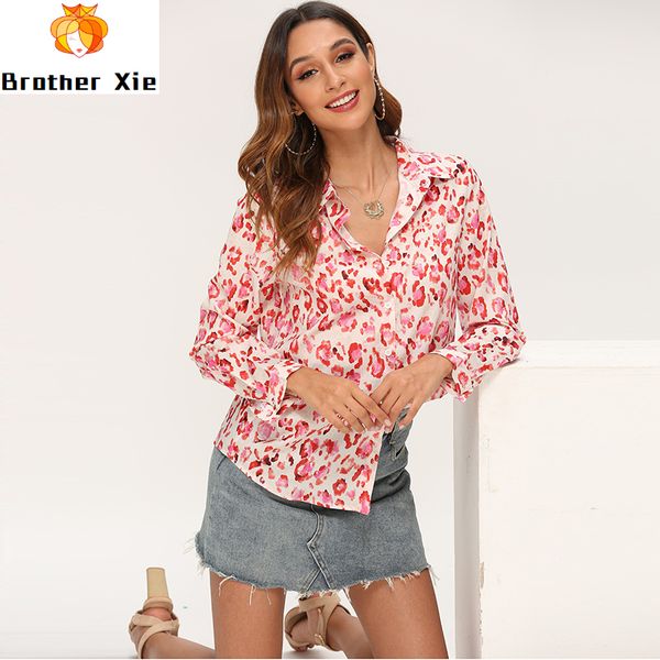 blouse women elegant turn down collar print blouses long sleeve leisure blouse shirt loose tunic blusas mujer de moda 2020, White
blouse women elegant turn down collar print blouses long sleeve leisure blouse shirt loose tunic blusas mujer de moda 2020, White