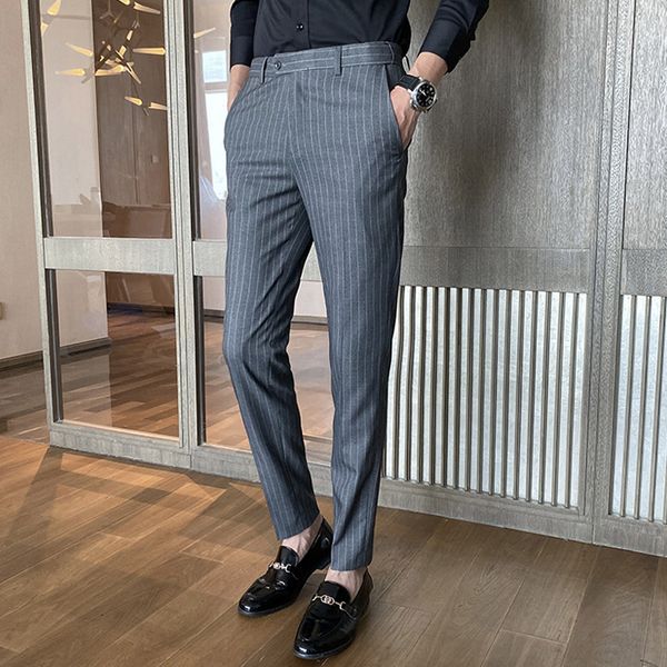 linen business casual pants new men's elastic casual pants mens business dress slim jogger long trouser male suit p, Black
linen business casual pants new men's elastic casual pants mens business dress slim jogger long trouser male suit p, Black