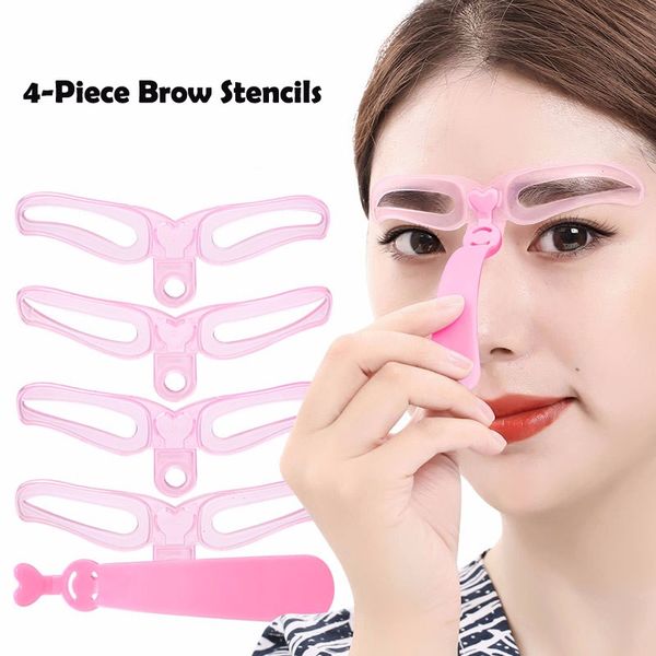 10sets/lot reusable eyebrow model template eyebrow shaper defining stencils makeup tools tslm2
10sets/lot reusable eyebrow model template eyebrow shaper defining stencils makeup tools tslm2