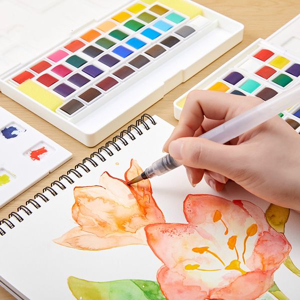 watercolor paint solid watercolor paint set 12/18/24/36/48 colors pigment water color acuarelas profesionales art supplies
watercolor paint solid watercolor paint set 12/18/24/36/48 colors pigment water color acuarelas profesionales art supplies