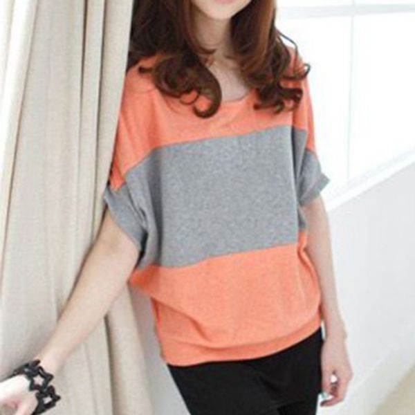 personality loose batwing sleeve t-shirts spring summer fashion and tees casual short sleeve tee shirts for women, White
personality loose batwing sleeve t-shirts spring summer fashion and tees casual short sleeve tee shirts for women, White