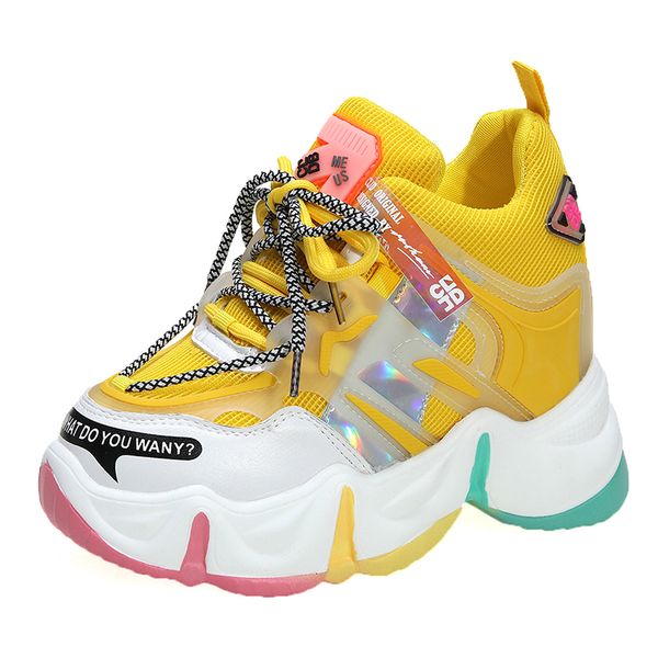 woman platform sneakers outdoor training girls shoes students female yellow mesh lace up women running shoes trainers sport
woman platform sneakers outdoor training girls shoes students female yellow mesh lace up women running shoes trainers sport