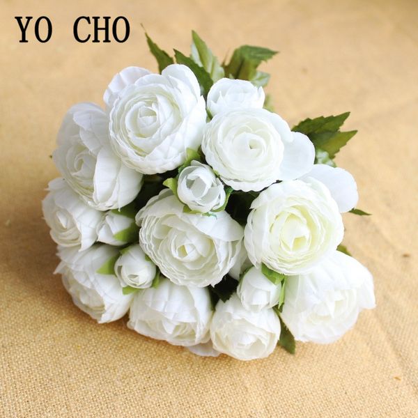 yo cho 18 heads rose artificial silk flowers bouquet wedding bride holding bouquets home l table decoration fake flowers
yo cho 18 heads rose artificial silk flowers bouquet wedding bride holding bouquets home l table decoration fake flowers