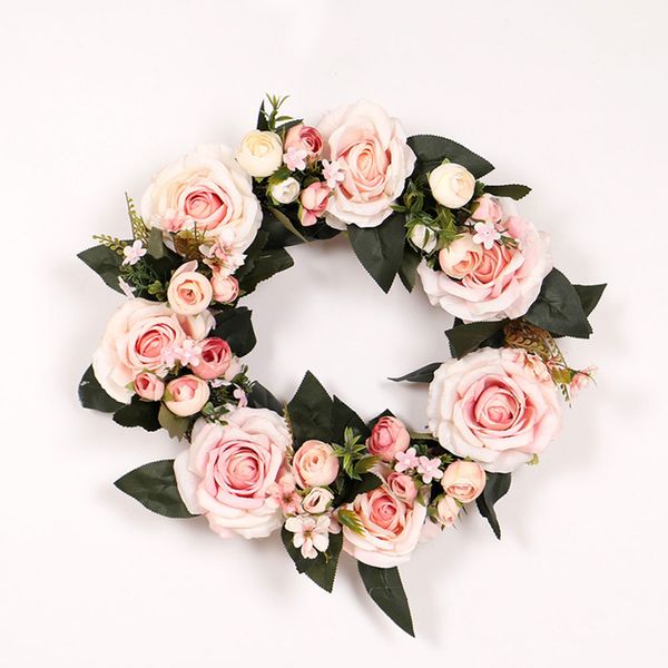 45cm artificial rose flower fake flower wreath peony doors and window hanging wall hanging camellia wedding christmas home decor
45cm artificial rose flower fake flower wreath peony doors and window hanging wall hanging camellia wedding christmas home decor