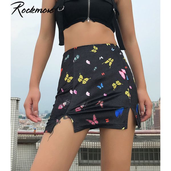 rockmore vintage split above knee skirts women butterflies print mini skirt streetwear casual high waist skirts femme nightclub, Black
rockmore vintage split above knee skirts women butterflies print mini skirt streetwear casual high waist skirts femme nightclub, Black