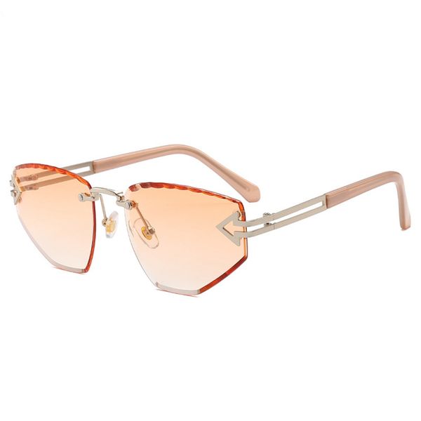 fashion cut edge rimless sunglasses women metal frame gradient shade uv400 sunglasses ladies summer beach irregular eyewear w5, White;black
fashion cut edge rimless sunglasses women metal frame gradient shade uv400 sunglasses ladies summer beach irregular eyewear w5, White;black