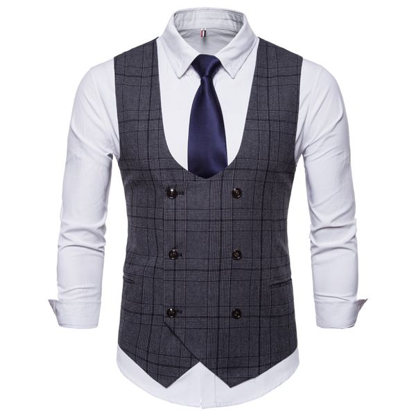 fashion suit vest men formal dress vest colete masculino herringbone gilet fitness sleeveless jacket wedding waistcoat men 4xl, Black;white
fashion suit vest men formal dress vest colete masculino herringbone gilet fitness sleeveless jacket wedding waistcoat men 4xl, Black;white