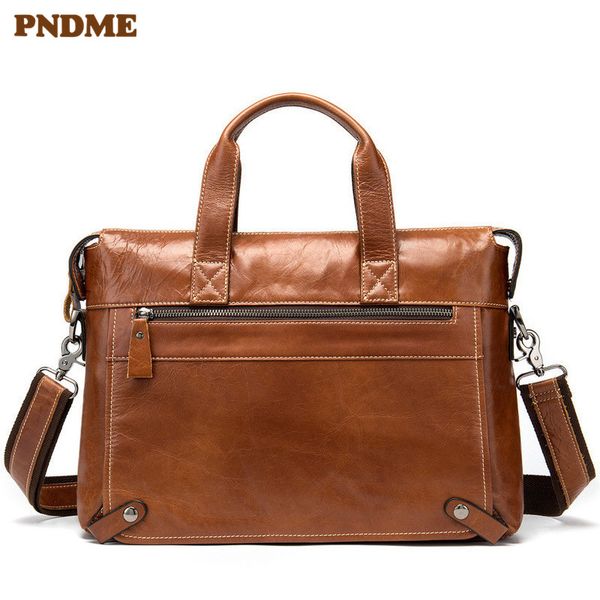 pndme business vintage genuine leather men's briefcase fashion real cowhide lapshoulder messenger bag work handbags
pndme business vintage genuine leather men's briefcase fashion real cowhide lapshoulder messenger bag work handbags