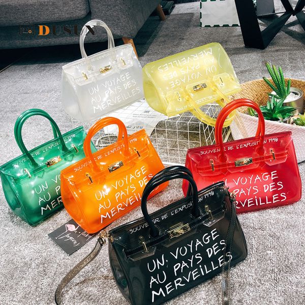 Top-handle Clear Transparent Pvc Shoulder Bags Women Candy Luxury Jelly Bags Purse Solid Handbags Totes Chic Lady Crossbody Bag
Top-handle Clear Transparent Pvc Shoulder Bags Women Candy Luxury Jelly Bags Purse Solid Handbags Totes Chic Lady Crossbody Bag