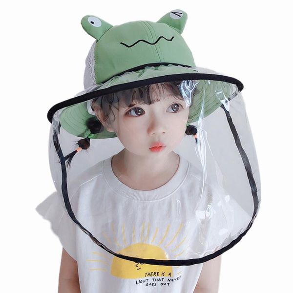 new kids child protective clear shield cap anti- fog saliva windproof removable bucket hat, Yellow
new kids child protective clear shield cap anti- fog saliva windproof removable bucket hat, Yellow