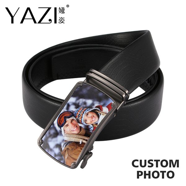 yazi diy custom p men's belt cow leather luxury girdles automatic buckle black genuine leather fashion belts for men, Black;brown
yazi diy custom p men's belt cow leather luxury girdles automatic buckle black genuine leather fashion belts for men, Black;brown