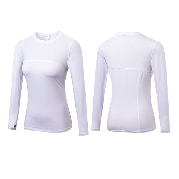 women long-sleeve mesh patchwork gym slim fitness running t-shirt quick dry stretchy sport clothing tank-top, White;red
women long-sleeve mesh patchwork gym slim fitness running t-shirt quick dry stretchy sport clothing tank-top, White;red