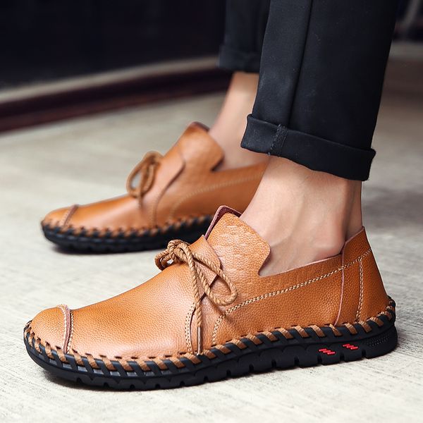 2020 designer shoes male handmade leather shoes flats men lace up lofers moccasins men casual shoes men footwear 36-47 cx200623, Black
2020 designer shoes male handmade leather shoes flats men lace up lofers moccasins men casual shoes men footwear 36-47 cx200623, Black