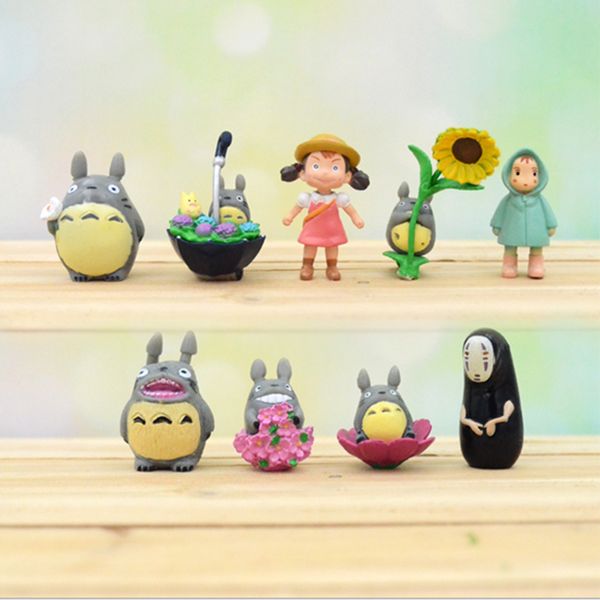 9pcs/lot ghibli anime figure my neighbor totoro toy hayao miyazaki mini garden pvc action figures toys for kids gifts
9pcs/lot ghibli anime figure my neighbor totoro toy hayao miyazaki mini garden pvc action figures toys for kids gifts