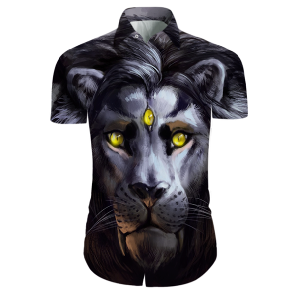 kissqiqi 3d printed short sleeve shirt trend digital summer funny animal lion men's shirt maximum size 5xl, White;black
kissqiqi 3d printed short sleeve shirt trend digital summer funny animal lion men's shirt maximum size 5xl, White;black