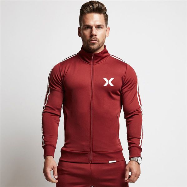 2019 tracksuit men sport suit running gym bodybuilding clothing casualtracksuit set men splice zipper sweatshirt+ pant jogger su, Black
2019 tracksuit men sport suit running gym bodybuilding clothing casualtracksuit set men splice zipper sweatshirt+ pant jogger su, Black