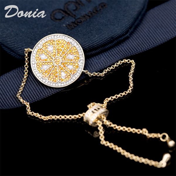 donia jewelry party european and american fashion home classic orange micro inlaid zirconia bracelet women's bracelet birthday, Black
donia jewelry party european and american fashion home classic orange micro inlaid zirconia bracelet women's bracelet birthday, Black