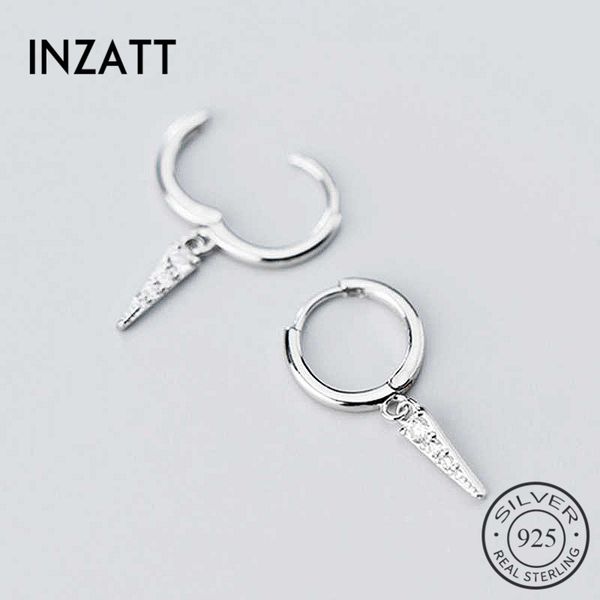 inzareal 925 sterling silver zircon round geometry hoop earrings for fashion women party fine jewelry minimalist accessories, Golden;silver
inzareal 925 sterling silver zircon round geometry hoop earrings for fashion women party fine jewelry minimalist accessories, Golden;silver