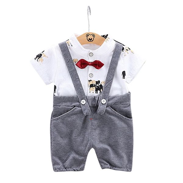 summer baby boys clothes children elephant bow pattern t-shirt bib shorts casual outfits new set 2pcs, White
summer baby boys clothes children elephant bow pattern t-shirt bib shorts casual outfits new set 2pcs, White