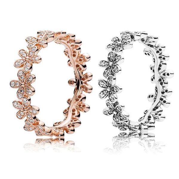 fashion ring flower ring 925 sterling silver rose gold plated cz diamond suitable for pandora women's ring birthday gift with original, Slivery;golden
fashion ring flower ring 925 sterling silver rose gold plated cz diamond suitable for pandora women's ring birthday gift with original, Slivery;golden