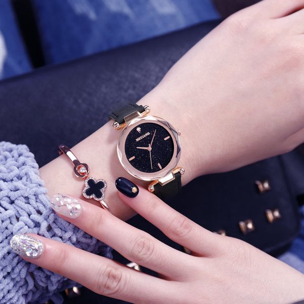 exquisite starry sky crystal women quartz watches women's leisure fashion wristwatch ladies casual watch female dress clock gift, Slivery;brown
exquisite starry sky crystal women quartz watches women's leisure fashion wristwatch ladies casual watch female dress clock gift, Slivery;brown