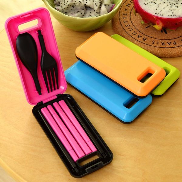 travel picnic tableware foldable spoon fork chopsticks portable plastic picnic necessity kit 1 set three-pieces good
travel picnic tableware foldable spoon fork chopsticks portable plastic picnic necessity kit 1 set three-pieces good