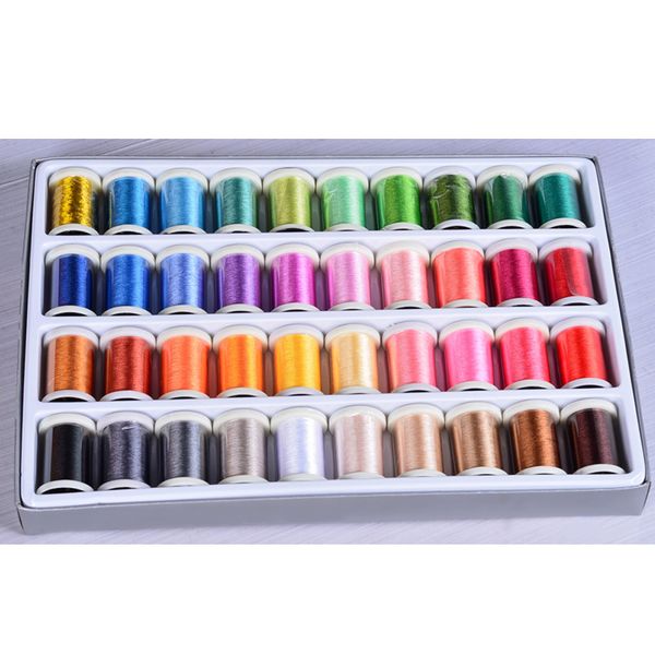 40 colors machine use spools rayon durable sewing thread lustrous embroidery professional craft, Black;white
40 colors machine use spools rayon durable sewing thread lustrous embroidery professional craft, Black;white
