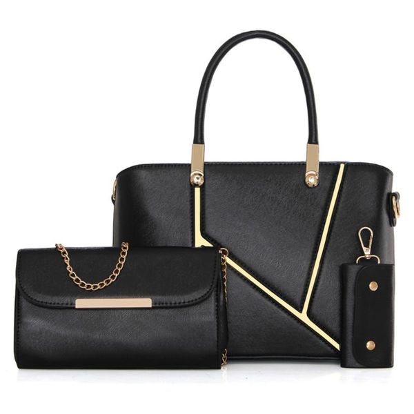 3шт женщины вскользь crossbody сумка сумка сумка + тотализаторы + key высокого качества crossbody сумки для женщин
3шт женщины вскользь crossbody сумка сумка сумка + тотализаторы + key высокого качества crossbody сумки для женщин