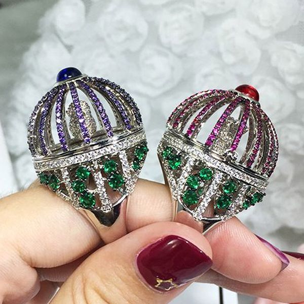 aprilgrass zlxgirl jewelry dubai design nice full pave cubic zircon copper ring jewelry fine women men bridal ring accessory anel rings, Silver
aprilgrass zlxgirl jewelry dubai design nice full pave cubic zircon copper ring jewelry fine women men bridal ring accessory anel rings, Silver