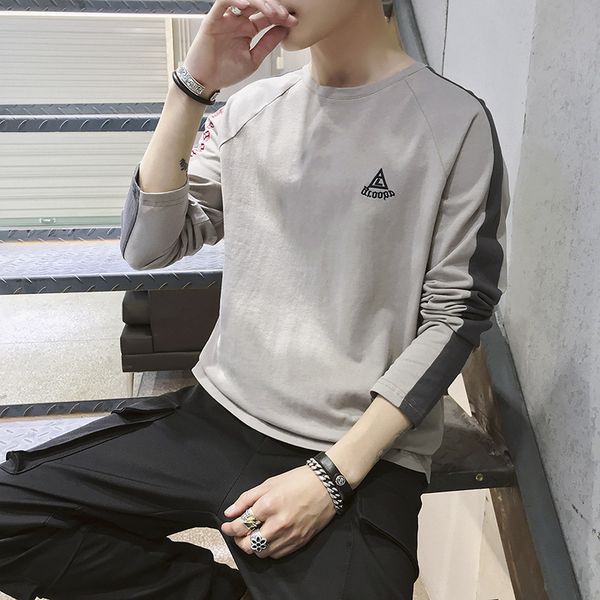 2019 autumn new products men's long-sleeved t-shirt cool embroidered clothes men's t-shirt ds332p30, White;black
2019 autumn new products men's long-sleeved t-shirt cool embroidered clothes men's t-shirt ds332p30, White;black