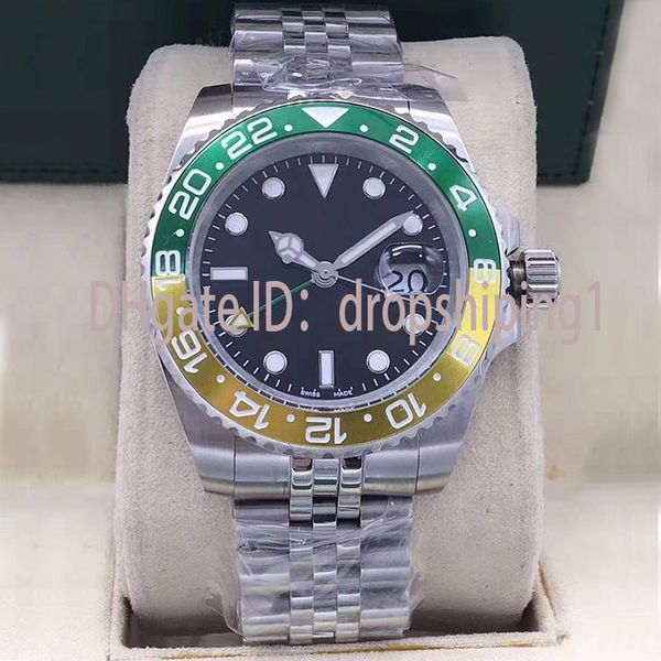 dropshipping1-sale men watch 40mm automatic mechanical watches stainless steel batman black blue ceramic sapphire glass wristwatches, Slivery;brown
dropshipping1-sale men watch 40mm automatic mechanical watches stainless steel batman black blue ceramic sapphire glass wristwatches, Slivery;brown