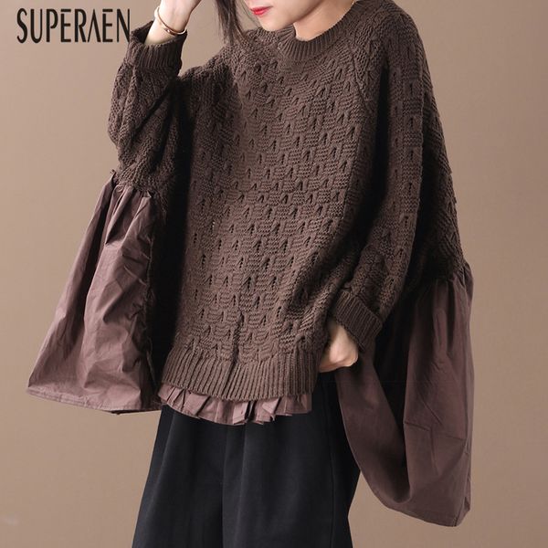 superaen 2019 autumn and winter new pullovers sweaters women korean style pluz size round neck bat wing sleeve sweaters female, White;black
superaen 2019 autumn and winter new pullovers sweaters women korean style pluz size round neck bat wing sleeve sweaters female, White;black