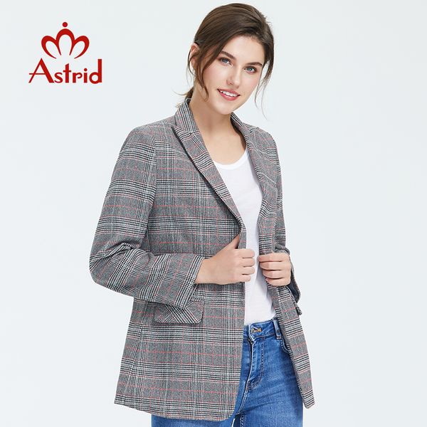 astrid 2019 autumn new arrival blazer feminino new fashion office style womens and blouses elegant jacket n9a2, Black;brown
astrid 2019 autumn new arrival blazer feminino new fashion office style womens and blouses elegant jacket n9a2, Black;brown
