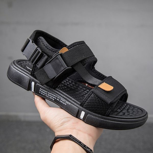 sandals mens fashion men shoes tenis masculino breathable beach for zapatillas outdoor gladiator summer, Black
sandals mens fashion men shoes tenis masculino breathable beach for zapatillas outdoor gladiator summer, Black