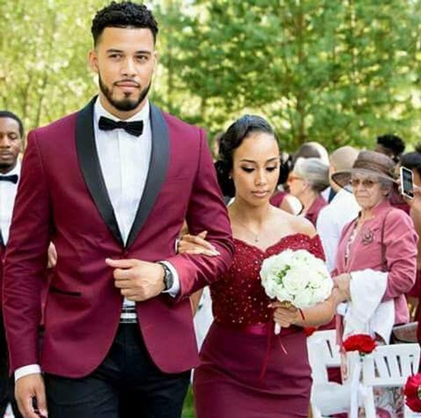 new design wine red suit men black shawl lapel formal wedding suits for men slim fit groom tuxedo dinner party prom suit 2 piece, White;black
new design wine red suit men black shawl lapel formal wedding suits for men slim fit groom tuxedo dinner party prom suit 2 piece, White;black