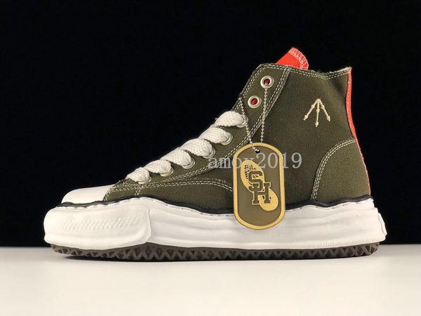 2020 new nigel cabourn maison mihara yasuhiro original sole canvas triple s platform casual shoes women mens designer sneakers boots, Black
2020 new nigel cabourn maison mihara yasuhiro original sole canvas triple s platform casual shoes women mens designer sneakers boots, Black