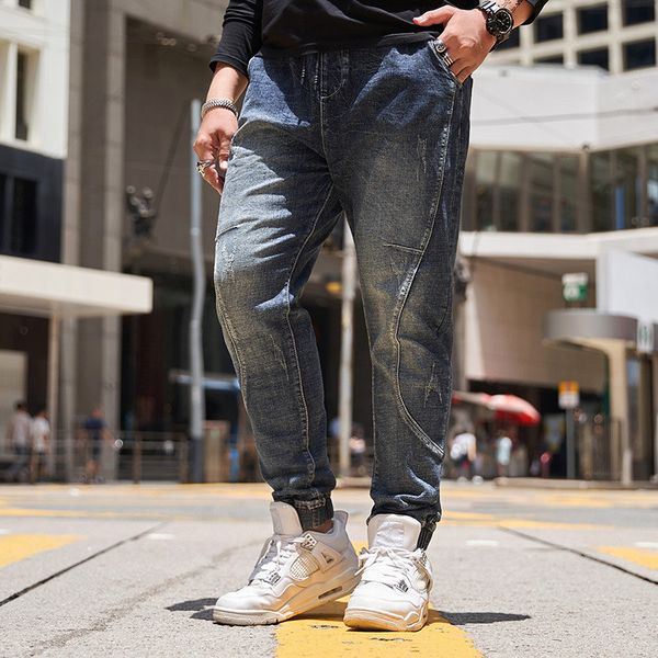 jeans men 2019 large size men's blue tie jeans men's loose casual feet denim pants more sizes xxl-6xl
jeans men 2019 large size men's blue tie jeans men's loose casual feet denim pants more sizes xxl-6xl