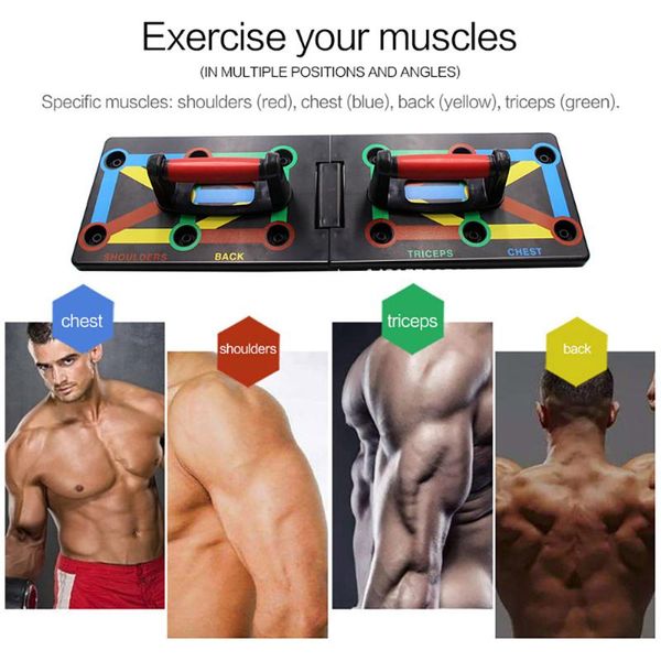 1 set push up rack board 9 in 1 body building fitness exercise tool men women push-ups stand for gym body training drop shipping
1 set push up rack board 9 in 1 body building fitness exercise tool men women push-ups stand for gym body training drop shipping