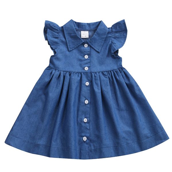 summer toddler baby kids girl princess sundress party button dress clothes, Red;yellow
summer toddler baby kids girl princess sundress party button dress clothes, Red;yellow