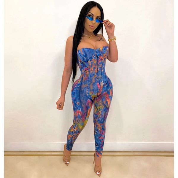 women's jumpsuits & rompers summer womens jumpsuit sleeveless print denim bodycon skinny romper one piece night club party overalls out, Black;white
women's jumpsuits & rompers summer womens jumpsuit sleeveless print denim bodycon skinny romper one piece night club party overalls out, Black;white