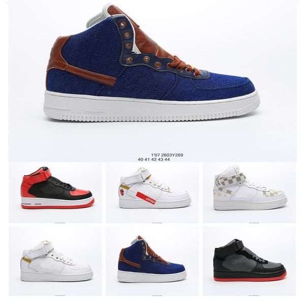forced 1 '07 high classic running shoes for mens shoes fashion black white red blue designer training sports sneakers eur 40-44
forced 1 '07 high classic running shoes for mens shoes fashion black white red blue designer training sports sneakers eur 40-44