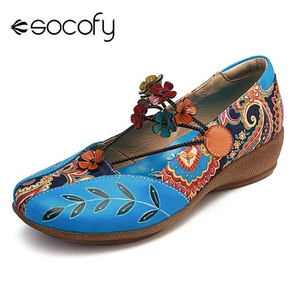 socofy folkways flat pattern genuine leather splicing jacquard comfortable elastic band flat shoes women elegant shoes 2019, Black
socofy folkways flat pattern genuine leather splicing jacquard comfortable elastic band flat shoes women elegant shoes 2019, Black