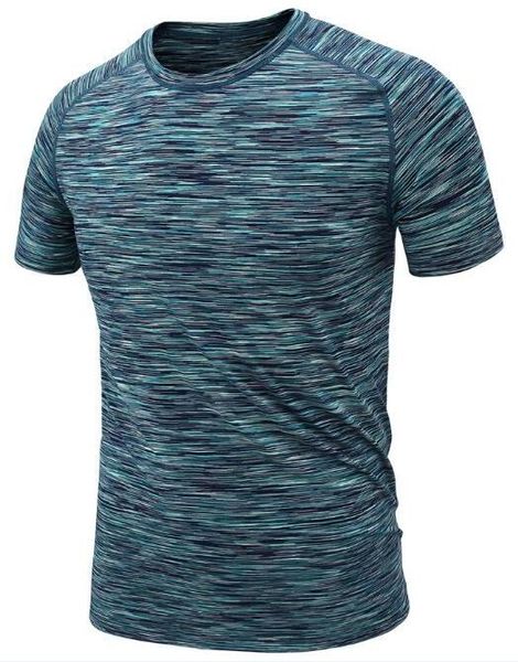 2019 men's tight clothes running short-sleeved quick-drying t-shirt 371, Black;blue
2019 men's tight clothes running short-sleeved quick-drying t-shirt 371, Black;blue